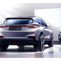 Geely geometria c design de interiores de carro